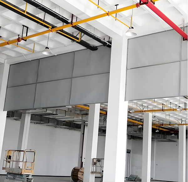 防火布彭阳挡烟垂壁