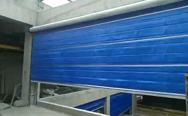 大型物流园区完成彭阳防火门整体安装工程